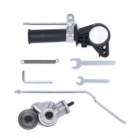 Accesorios para taladro eléctrico: Cortador de chapa, Cortador de metal para tracción manual, Tijeras para taladro eléctrico para chapa (taladro no incluido)