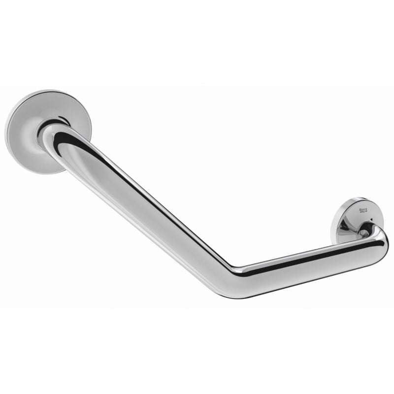 Poignée de baignoire coudée 135º comfort Roca Couleur : Chrome brillant