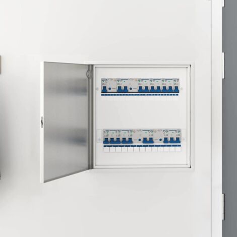 Access Panel White 50 x 50 cm Steel vidaXL