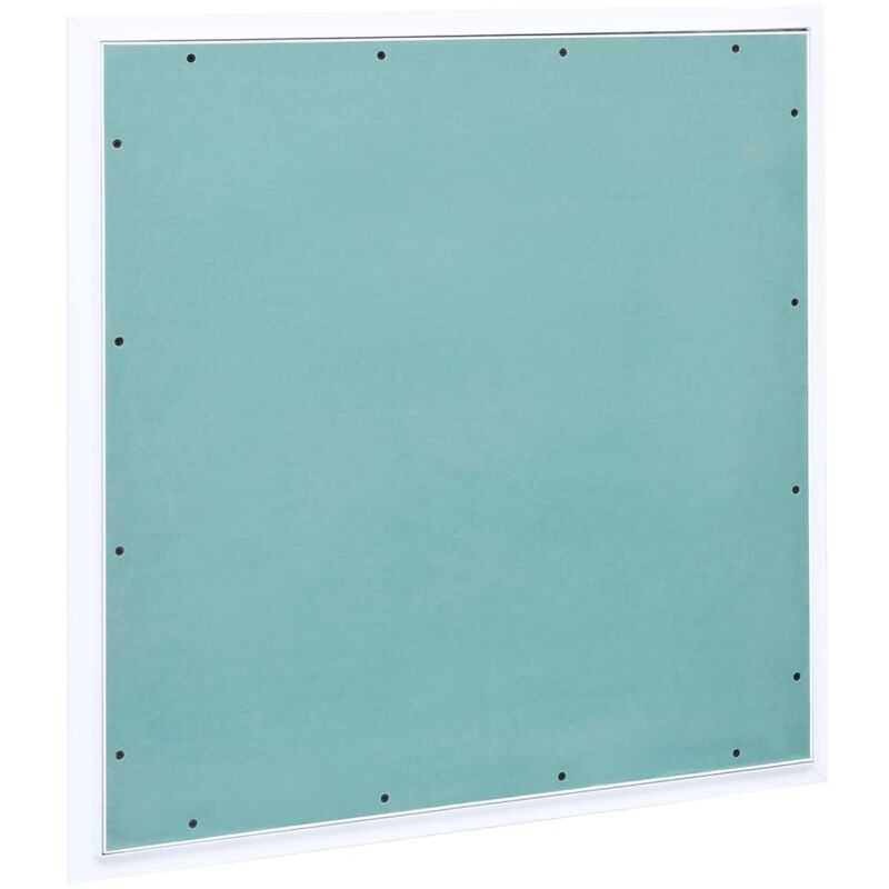 Access Panel with Aluminium Frame and Plasterboard 500x500 mm - Vidaxl