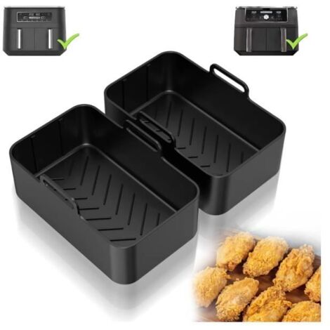 Accessoire Air Fryer - Non spécifié - 2 Pièces - Silicone - Antiadhésif - Compatible lave-vaisselle