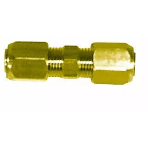 Accessoire asservissement à gaz CO2 - Souchier - Raccord olive droit laiton