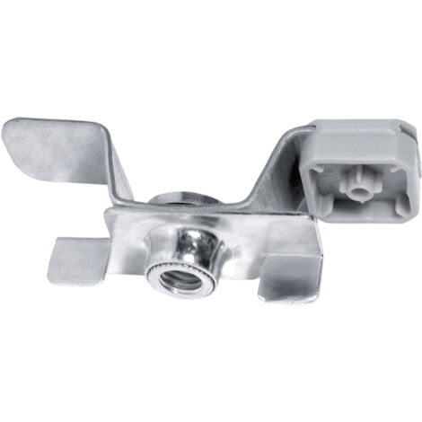 Accessoire clouable avec écrou et ailette ATV M8 pour tige filetée - Boite de 50 - CELO - 9TV8