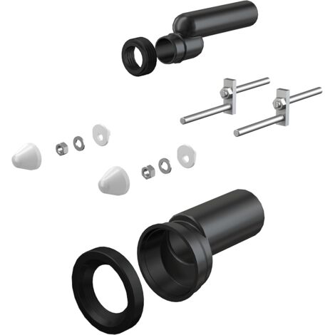 Accessoire complet pour WC Alcadrain DN90/110, 25 mm, PE, blanc