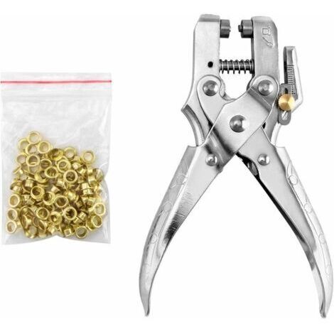 Accessoire de bâche, Pince à œillets, presse à œillets, 100 pièces œillet 5 mm
