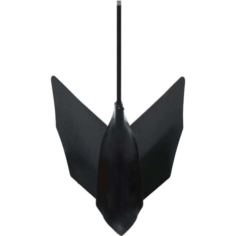 Accessoire de charrue à timon Noir Métal CFW30424