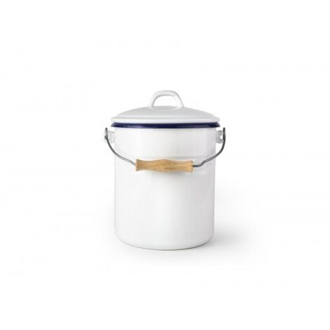Accessoire de cuisine ibili vintage compost bucket 6 litres filtre charbon