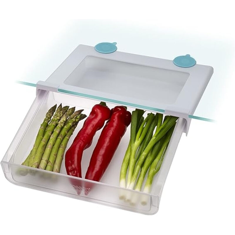 FridgeStore™, Joseph Joseph, modèle Tiroir de rangement sous étagère, organisateur de réfrigérateur de, idéal pour un rangement supplémentaire, avec
