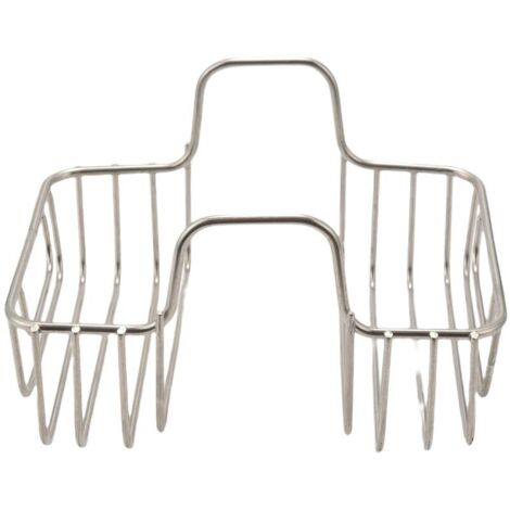 Accessoire de cuisine : support pour évier double, éponge intérieure pour lave-vaisselle, boule en acier inoxydable, porte-fruits.