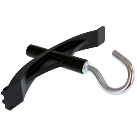 EUR OHM Accessoire de fixation luminaire plastique + piton