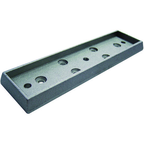 accessoire de fixation - pour contreplaque 300kg - aluminium - gris - cdvi ama3