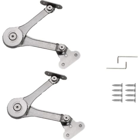 Accessoire de levage,2 Pièces Armoire Meuble Ascenseur, Support Charnière Boîte,  Pour Portes de Meubles, Armoires, Dessus de Placard
