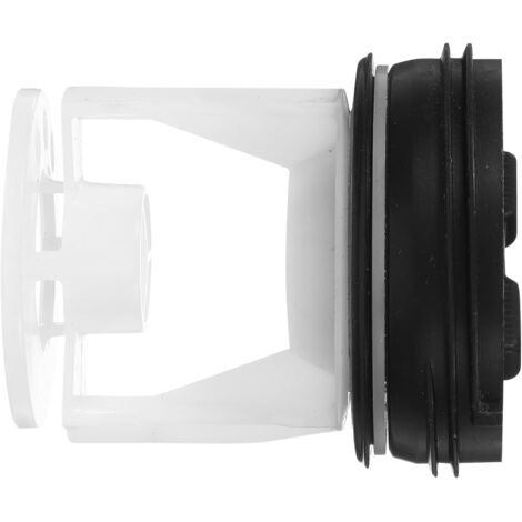 Accessoire de Machine à Laver, Bouchon de Vidange en Plastique pour Filtre de Pompe, Compatible Types de Lave-Linge, Empêche les Débris