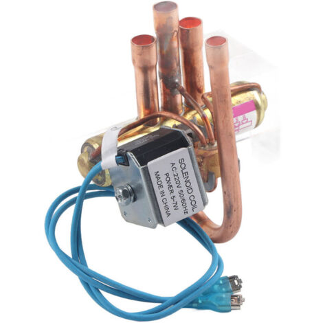 Accessoire de maintenance de service de réfrigération pour vanne d'inversion à quatre voies de climatisation (1P)-Crezuo