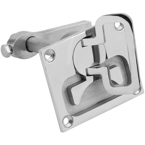 Accessoire de matériel de loquet de trappe de serrure de plancher de bti affleurant d'acier inoxydable pour le bateau marin