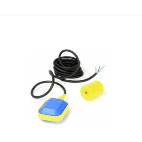 Accessoire de pompe de jardin 2m 250V Flotteur interrupteur pour pompe immergée