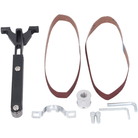 Accessoire de ponceuse à bande pour meuleuse angle électrique - Kit de conversion stable et efficace pour modèle 100 M10 M14