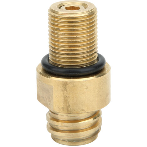 Accessoire de Recharge Valve à Broche Laiton pour Soda, Adaptateur Filetage M18x1.5, Remplissage CO2