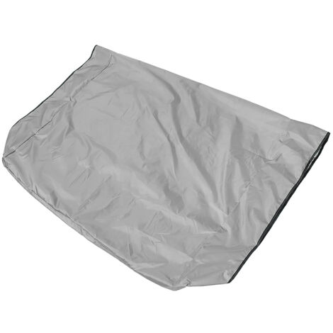Accessoire de remplacement de couverture d'auvent de balanoire étanche à la poussière pour jardin extérieur CourtyardGray