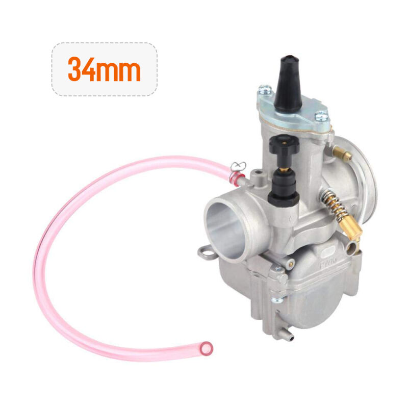 Kit de carburateurs universels PWK Power Jet à glissière plate 34 mm