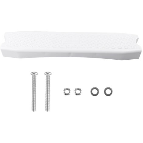 Accessoire de remplacement de pédale d'échelle en plastique blanc antidérapant pour piscine Hot Spring Spa