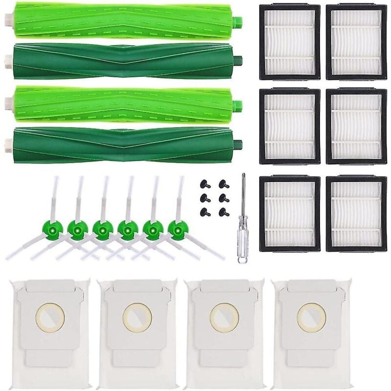 Fei Yu - Accessoire de remplacement pour aspirateur I7 I7+ I3+ I6+ I8+ E5 E6 E7 Kit de pièces de rechange