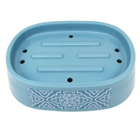 Accessoire De Savon De Porte De Savon Pour Meubles De Salle De Bain Céleste Avec Majolica 87028