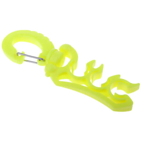 Accessoire de soutien de plonge en nylon jaune