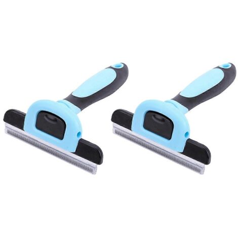 Accessoire de tondeuse amovible pour chats et chiens, bleu--