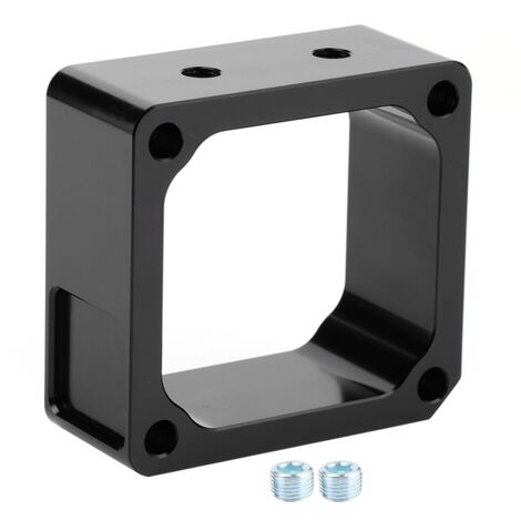 Accessoire d'entretoise de suppression de chauffage de grille d'admission de voiture automatique adapté pour Dodge RAM Cummins 5.9L 98-07Black.
