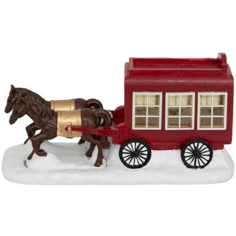 Accessoire Dorf Kutsche l.17,4cm - Feeric lights & christmas