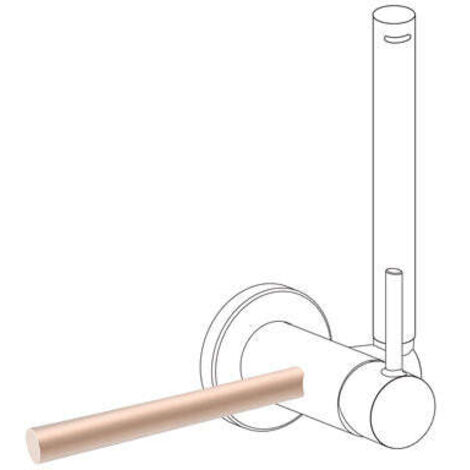 Accessoire porte-serviettes pour robinet avec douche pour WC Support Or Rose Mat 24K - TRES 03412401OPM