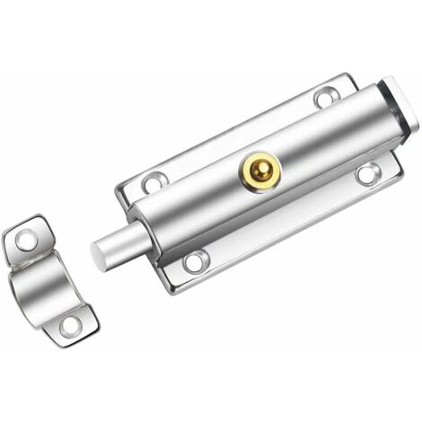 Accessoire pour abri de jardin Serrure de sécurité loquet de porte loquet de sécurité de porte1 pièces  （argent）