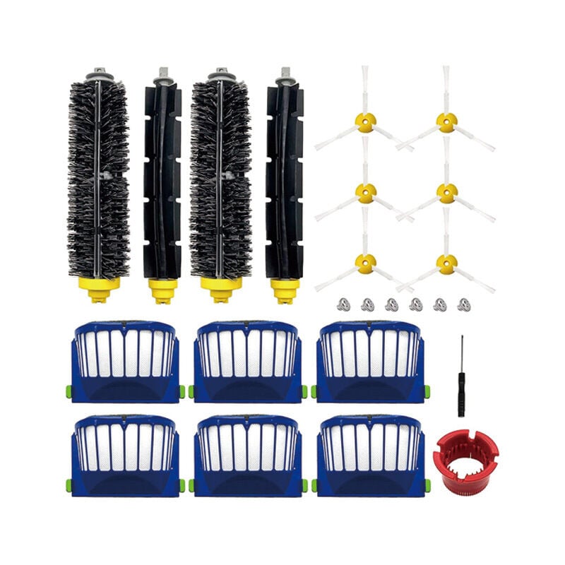 Alovez - Accessoire pour aspirateur Accessoire de balayeuse compatible avec les séries Robot 600/610/620/630/645/650/655/660/680