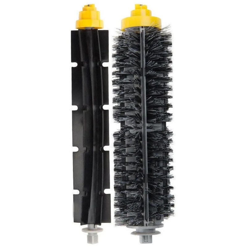 Accessoire pour aspirateur--Kit de 2 Brosses à rouleaux pour Aspirateur iRobot Roomba Serie 585 595 600 605 610 616 620 625 630 631 632 639 650 651