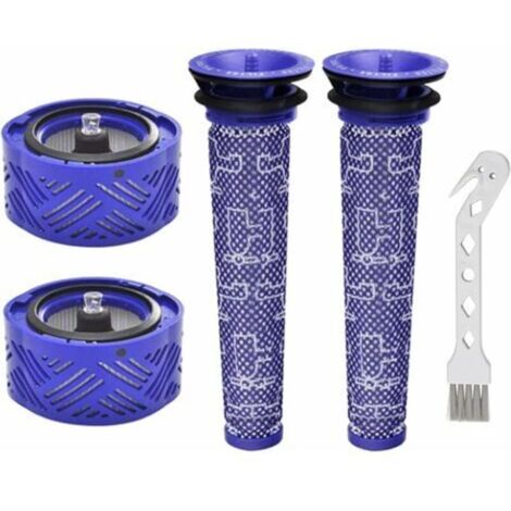 Accessoire pour aspirateur，Filtre de rechange Dy-son pour accessoires d'aspirateur V6 compatible avec Dy-son V6 Absolute V6 Animal V6 Motörhead V6 HEPAdengyank-Crezuo