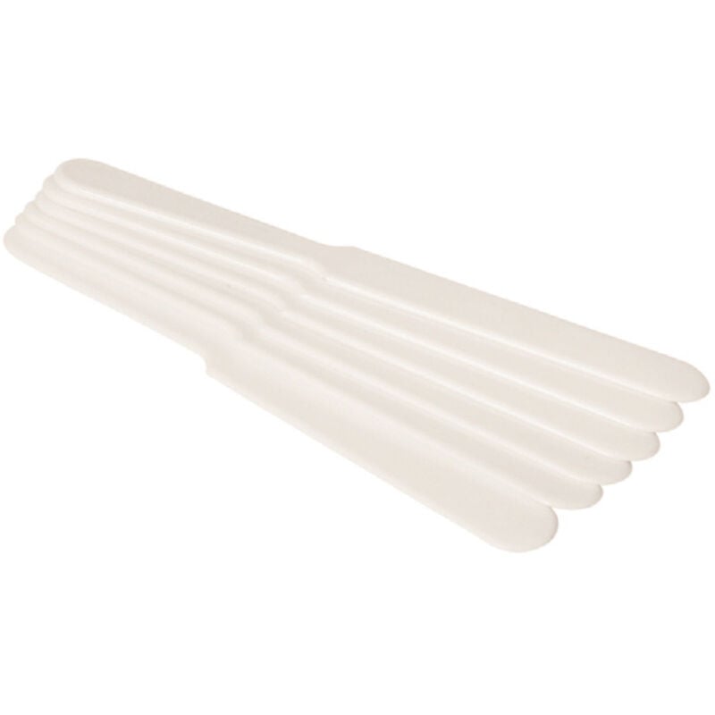 Spatule blanche pour récupérer la mousse de bière - lot de 6 Hendi 565360