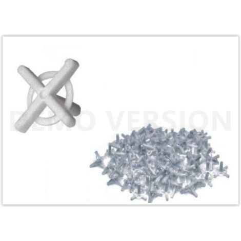Accessoire pour carrelage sol mega 61382 2 mm 100 pièces