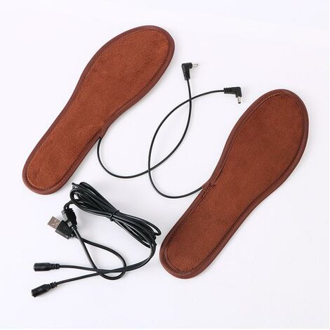 Accessoire pour chaussure et botte de sécurité semelle chauffante chauffante chauffage intelligent automne et hiver chaud semelle chauffante rechargeable usb