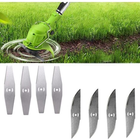 Accessoire pour coupe-bordures sans fil, lame métallique de rechange, débroussailleuse avec batterie Doit être acheté séparément dans la livraison Comprend uniquement les accessoires, accessoires