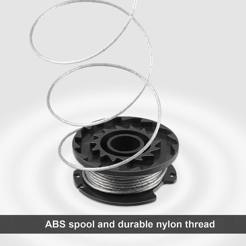 Accessoire pour débroussailleuse Lot de 8 bobines de coupe-bordures compatibles Bosch Easygrasscut 23, 26, 18