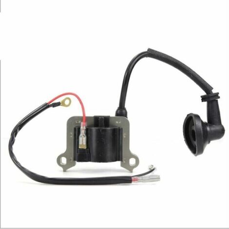 Accessoire pour débroussailleuse Bobine d'allumage 40-5 44-5 compatible avec les tondeuses à gazon 43 cc 52 cc