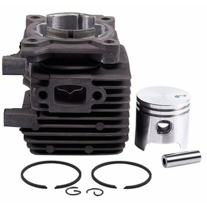 Accessoire pour débroussailleuse Cylindre Piston Kit 34mm Compatible avec Stihl Fs55 Fs45 Br45 Hl45 Tondeuse 4140