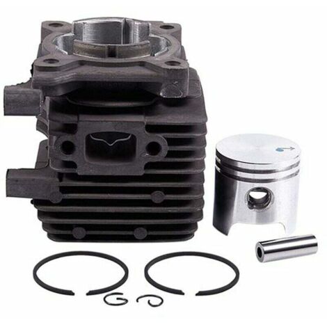 Accessoire pour débroussailleuse Cylindre Piston Kit 34mm Compatible avec Stihl Fs55 Fs45 Br45 Hl45 Tondeuse  4140