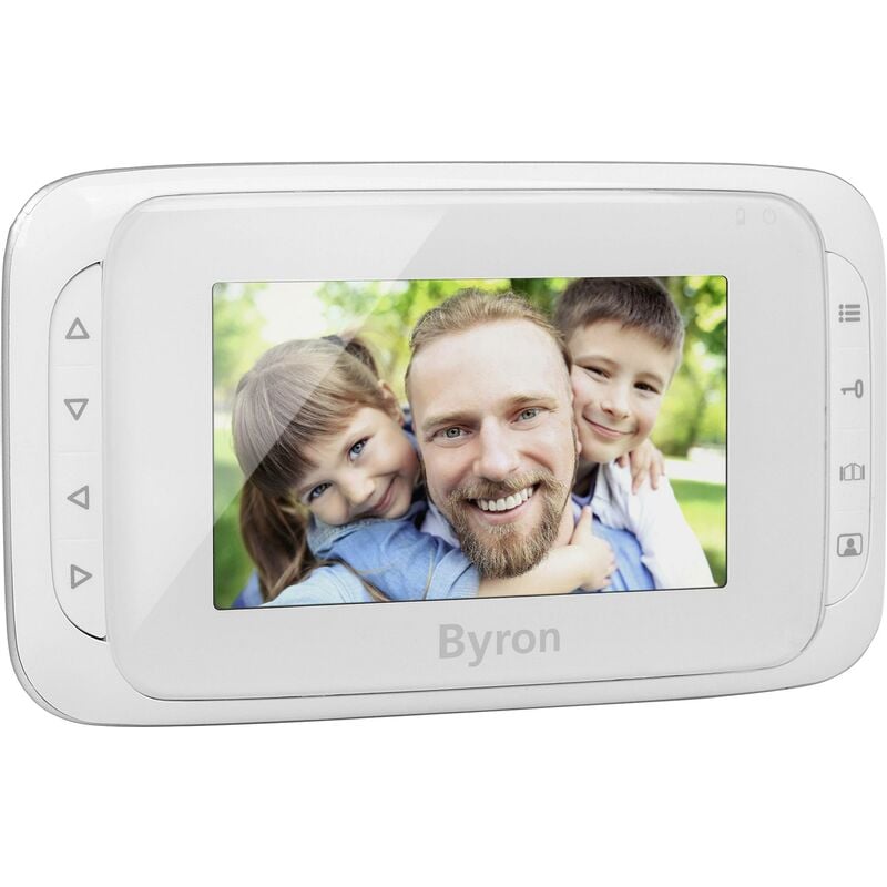 Accessoire pour interphone sans fil, numérique, radio Station intérieure vidéo, Moniteur supplémentaire blanc Q043182 - Byron