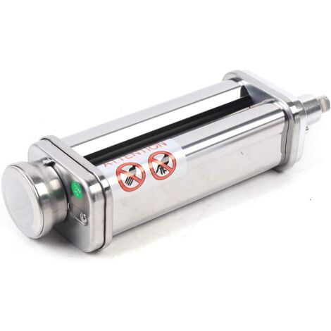 Accessoire pour machine à pâtes pour, accessoires pour pâtes, rouleau à pâtes, coupe-spaghetti, coupe-fettuccine, accessoire polyvalent pour pâtes pour Kitchenaid (rouleau à pâtes)