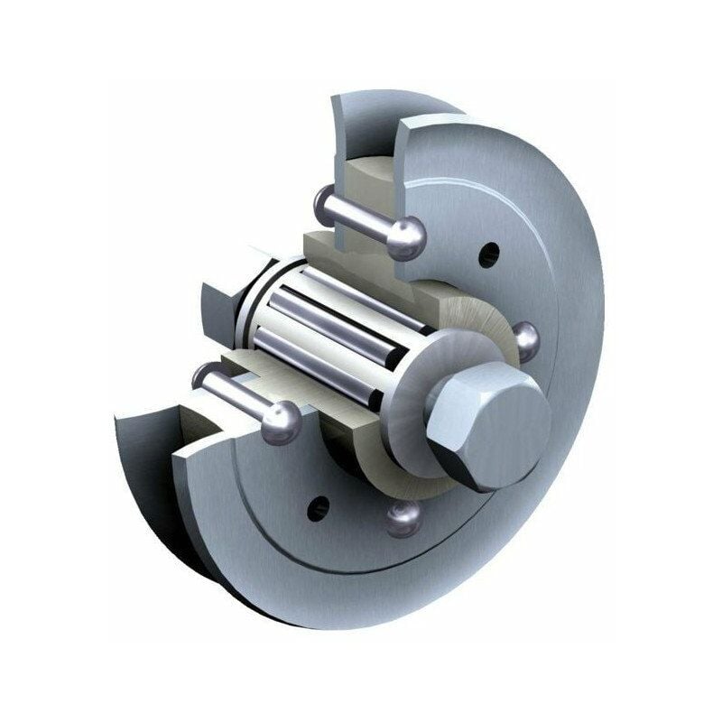 Accessoire pour portail galet flasque fonte 1002