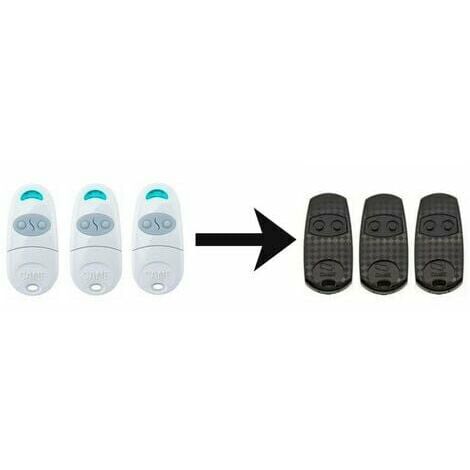 Accessoire pour Telecommande Came TOP432NA 3 pieces. Frequence de code fixe 433,92 MHz.