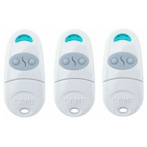 Accessoire pour Telecommande Came TOP432NA 3 pieces. Frequence de code fixe 433,92 MHz.
