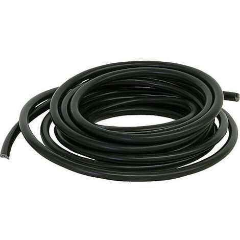 accessoire pour transfo allumage Cable d allumage, noir, PVC 1 metre